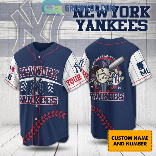 New York Yankees 2024 Baseball Fan Love Personalized Baseball Jersey