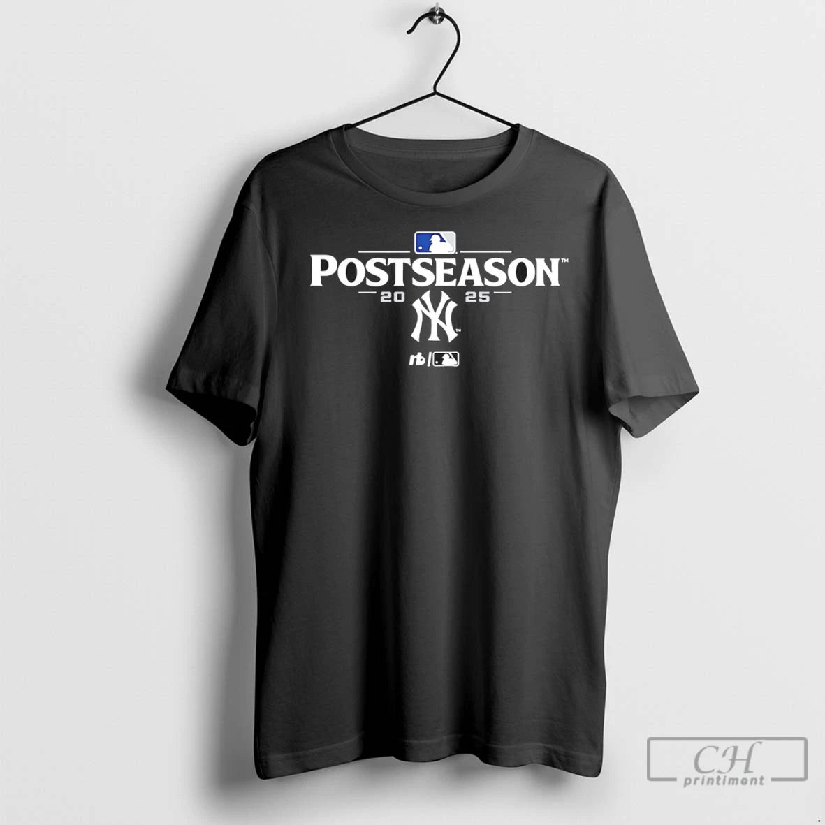 New York Yankees 2025 Mlb Postseason T Shirts