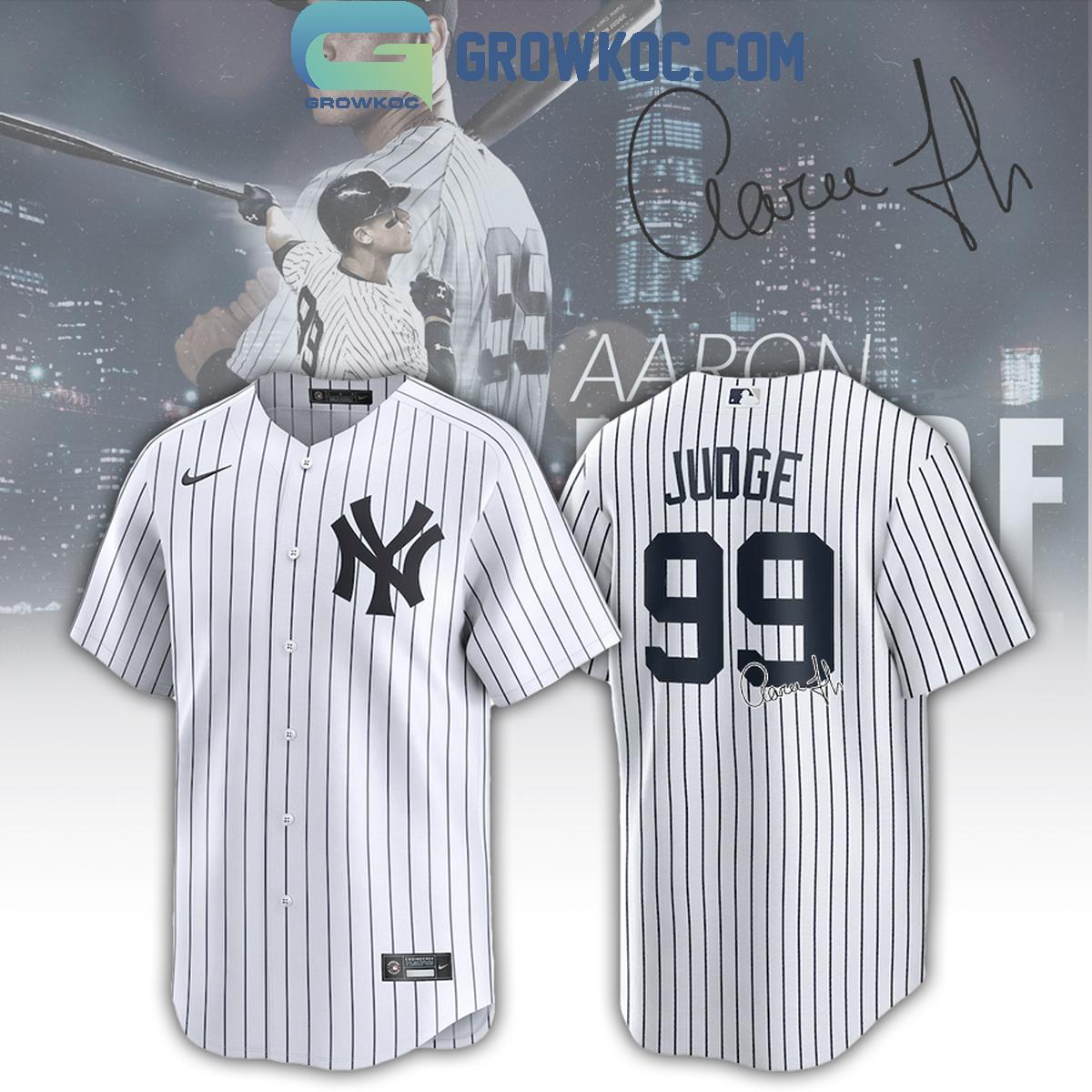 New York Yankees Aaron Judge No. 300 For No. 99 Baseball Jersey