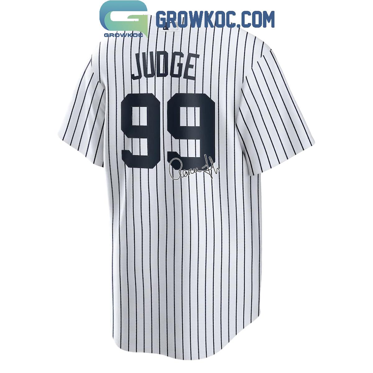 New York Yankees Aaron Judge No. 300 For No. 99 Baseball Jersey