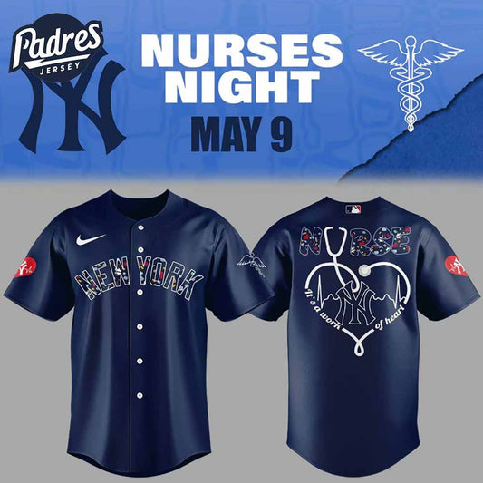 New York Yankees Baseball Jersey Outfit For Nurses Night 2025 - Padres Jersey Oasis: Elevate Your Baseball Style Game...