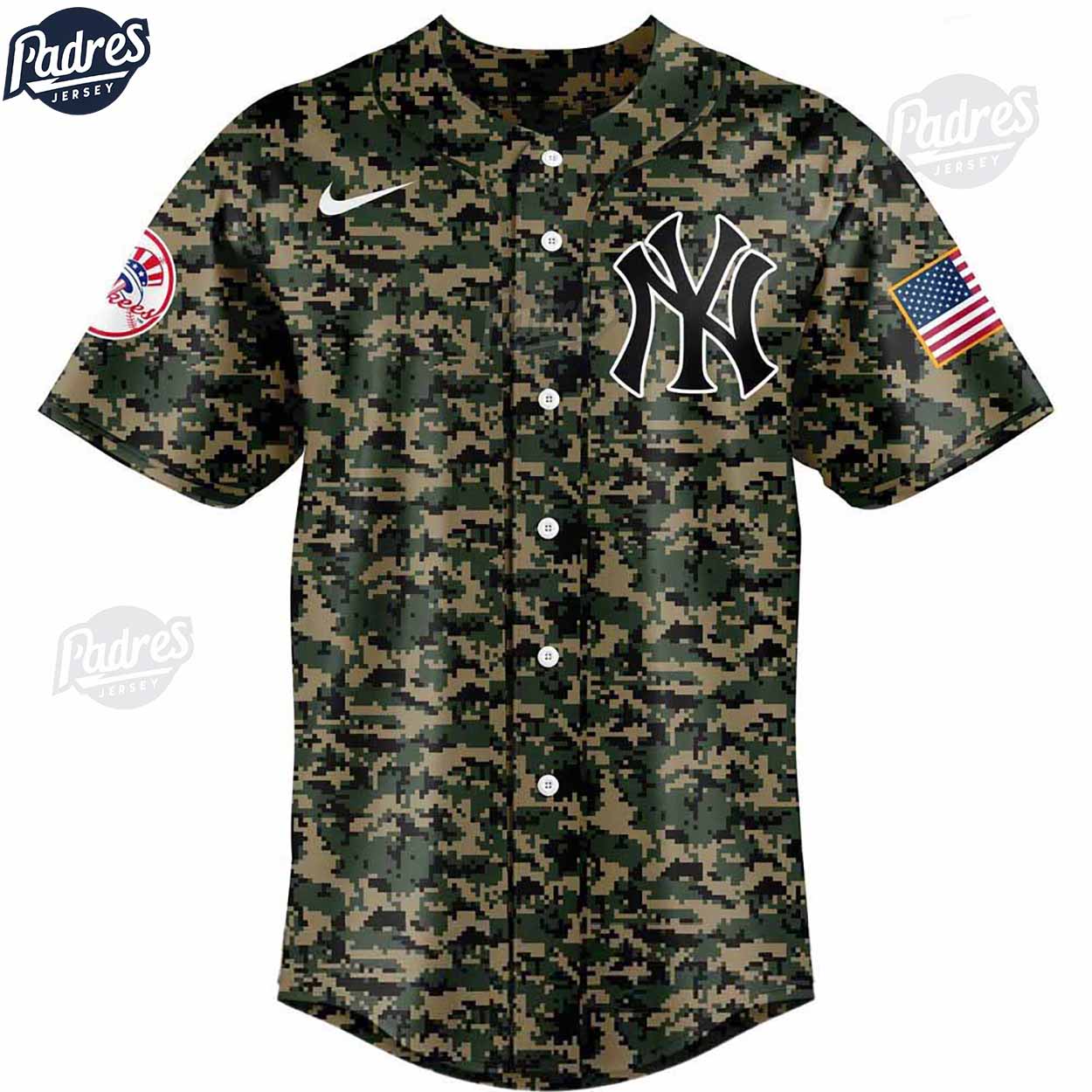 New York Yankees Baseball Jersey Outfit Veteran Day 2024 - Padres Jersey Oasis: Elevate Your Baseball Style... (Image 2)