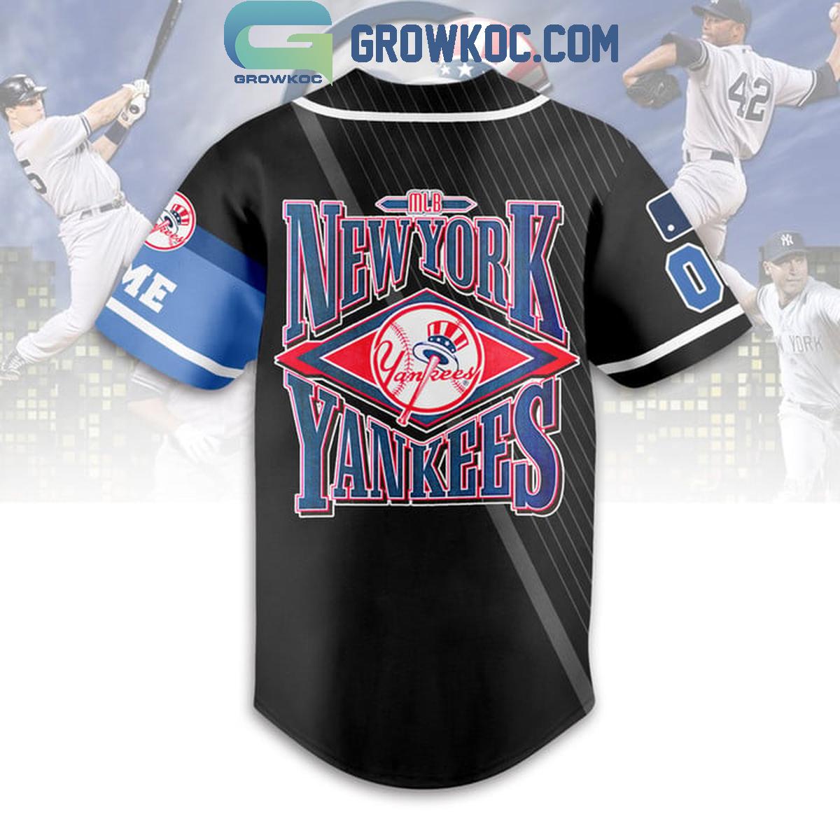 New York Yankees Baseball Team State Proud Personalized Baseball Jersey