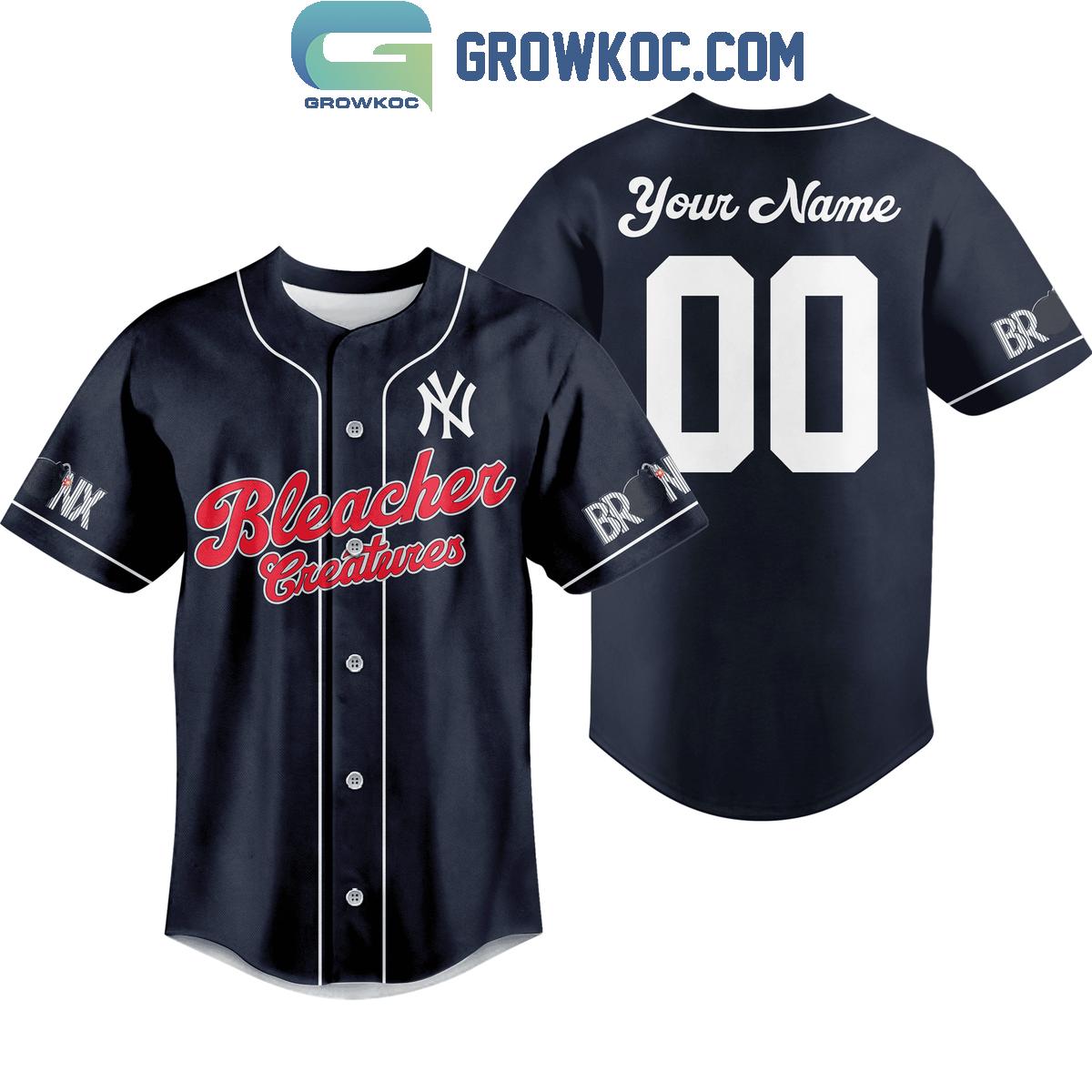 New York Yankees Bleacher Greatimes Personalized Baseball Jersey