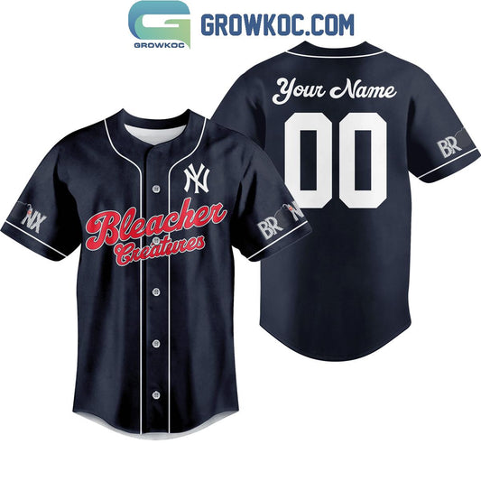 New York Yankees Bleacher Greatimes Personalized Baseball Jersey