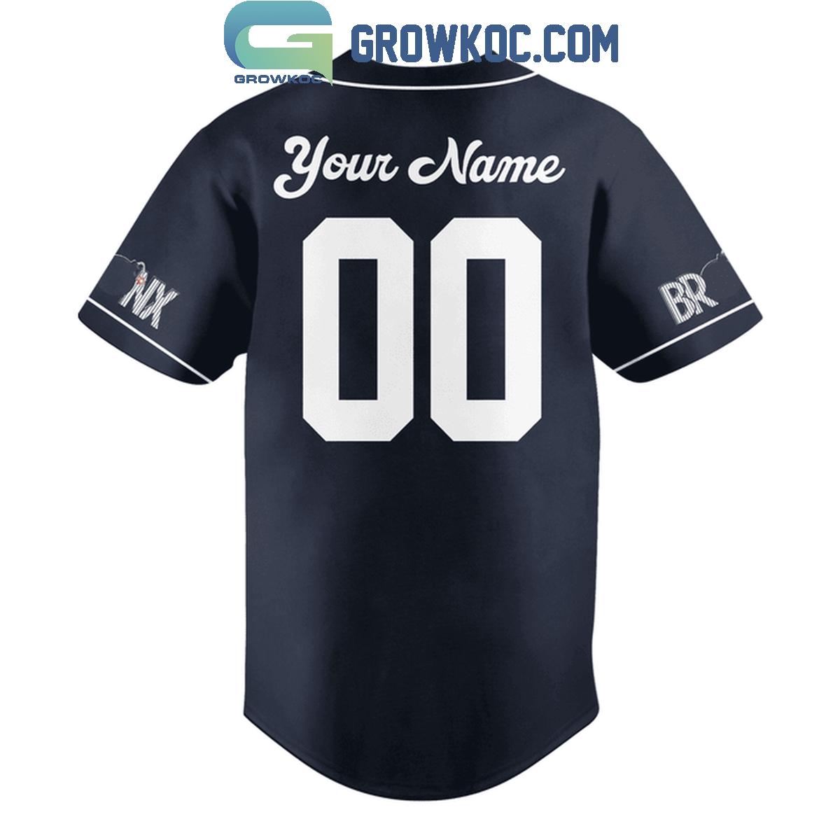 New York Yankees Bleacher Greatimes Personalized Baseball Jersey