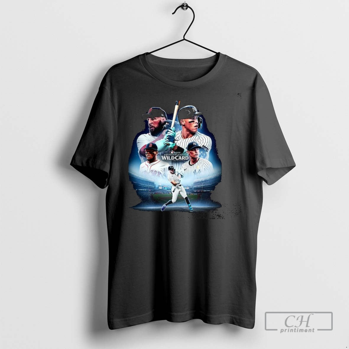 New York Yankees Vs Boston Red Sox Wildcard American League 2025 T Shirts