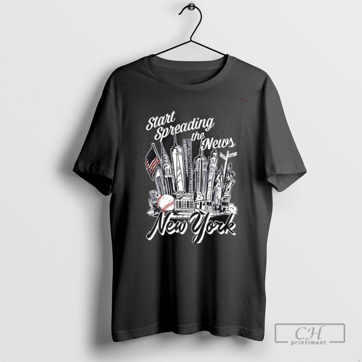 New York Start Spreading The News T Shirts