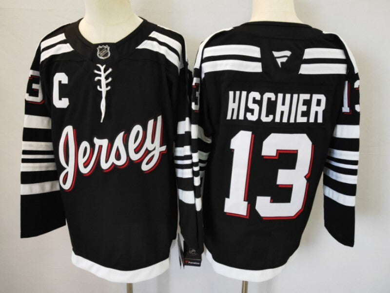 New Jersey Devils #13 Nico Hischier Style 2