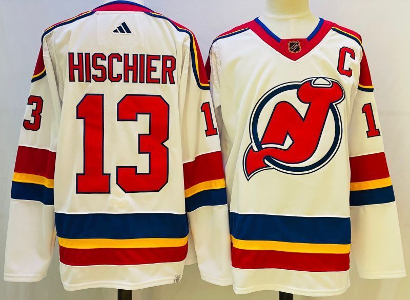 New Jersey Devils #13 Nico Hischier Style 8
