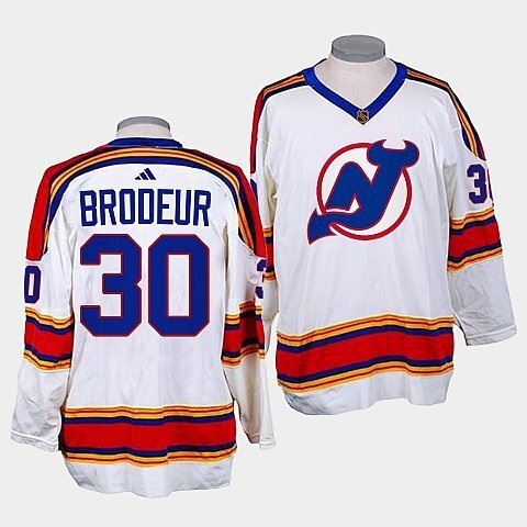 New Jersey Devils #30 martin-brodeur-white-reverse-retro-2.0-replica-jersey