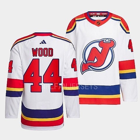 New Jersey Devils #44 miles-wood-white-2022reverse-retro-2.0-authentic-primegreen-jersey