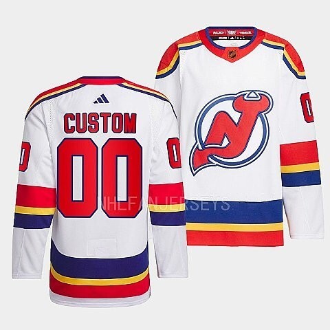 New Jersey Devils custom-white-2022reverse-retro-2.0-authentic-primegreen-jersey