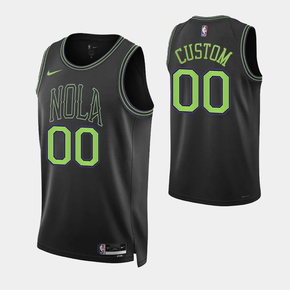 New Orleans Pelicans Custom 2023-24 City Edition Swingman Jersey