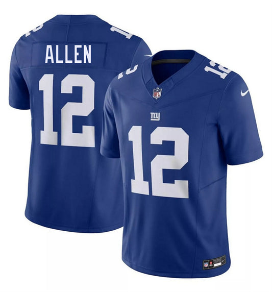 New York Giants #12 Brandon Allen Blue 2026 F.U.S.E. Vapor Untouchable Limited