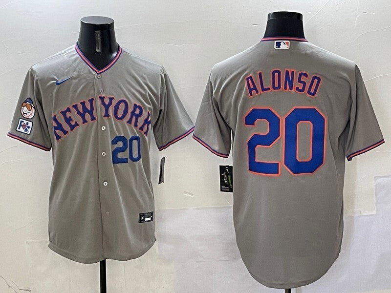 New York Mets #20 Pete Alonso Mets V2 Style 1