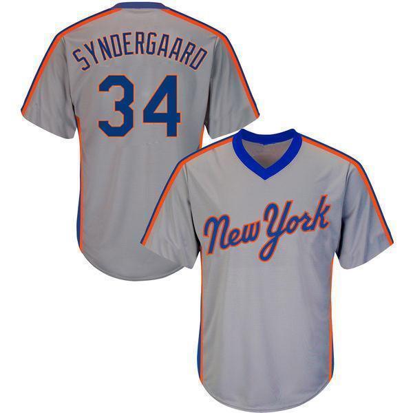 New York Mets #34 Noah Syndergaard Style 2
