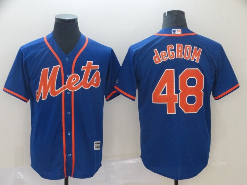 New York Mets #48 Jacob deGrom Style 4