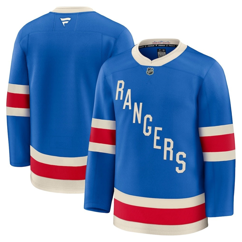 New York Rangers Fanatics Centennial Premium Jersey - Blue