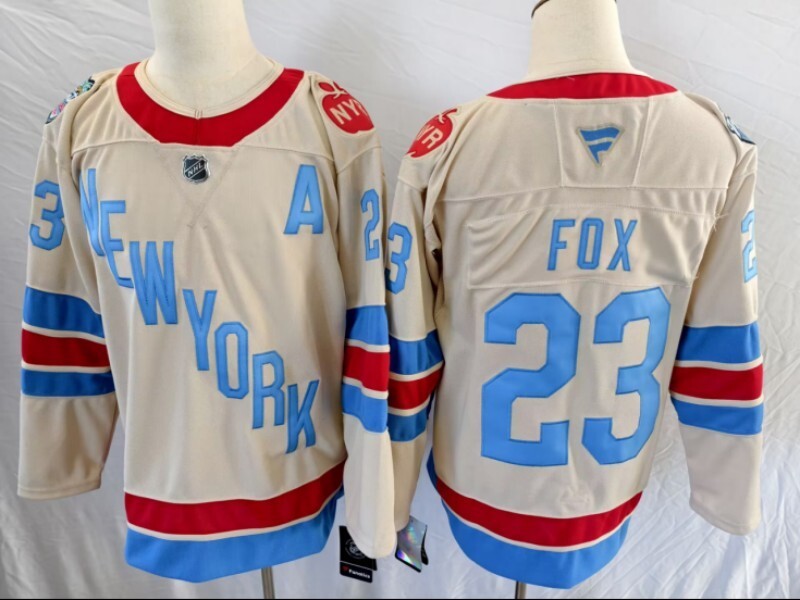New York Rangers #23 Adam Fox Rangers 25