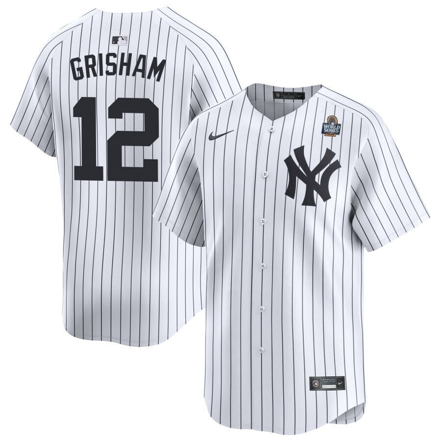 New York Yankees #12 Trent Grisham 2024 World Series Home