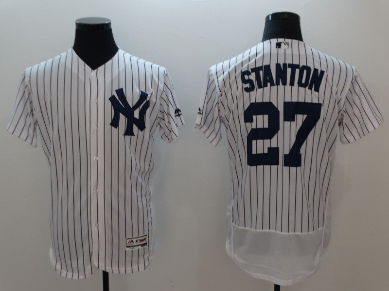 New York Yankees #27 Giancarlo Stanton White Elite