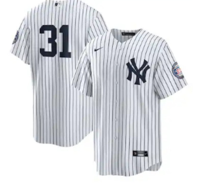 New York Yankees #31 Aaron Hicks Yankees Adult .png