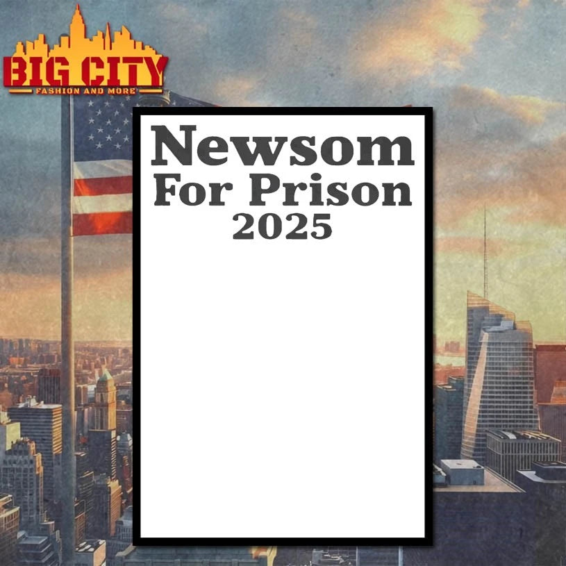 Newsom For Prison 2025 Shirt