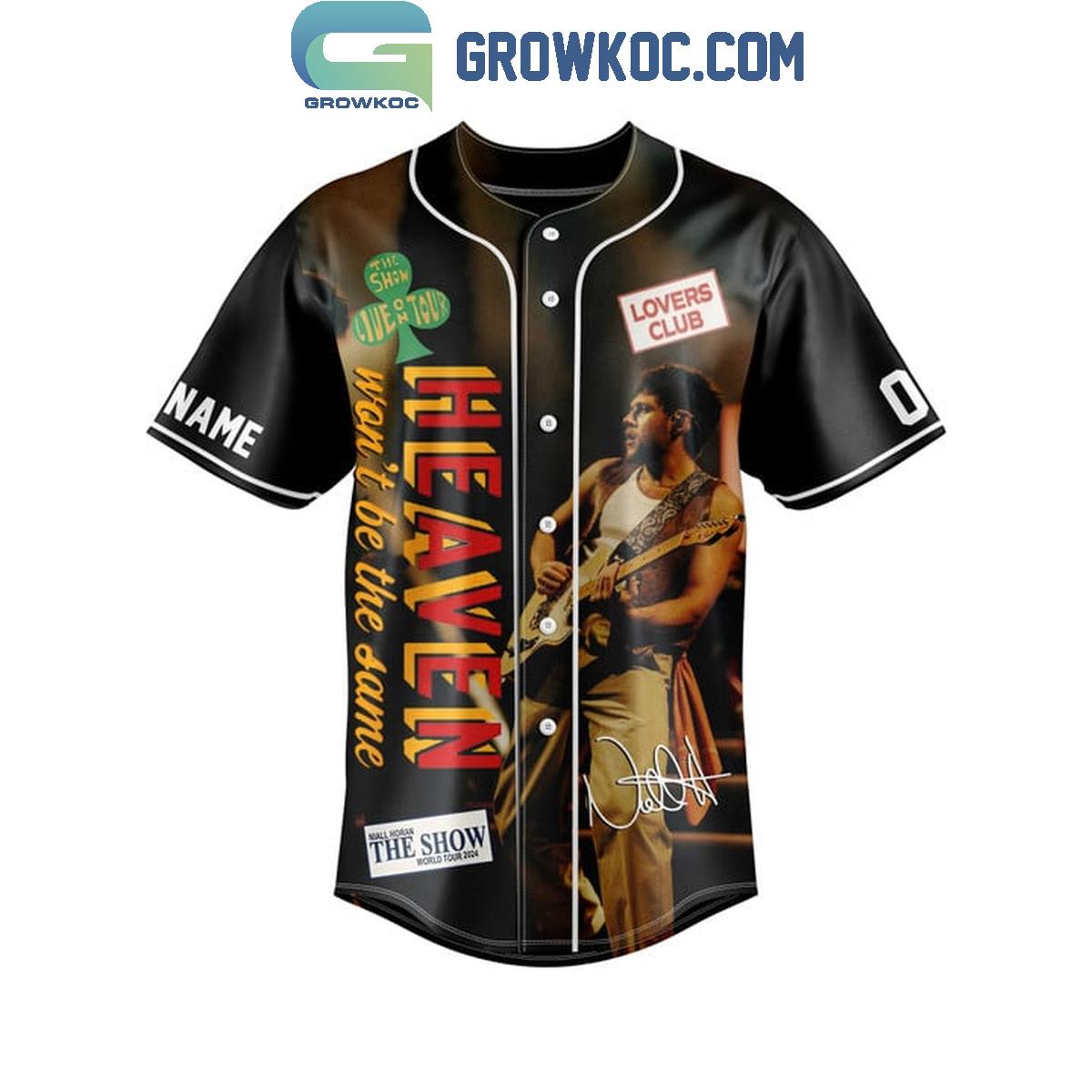 Niall Horan The Show Live On Tour 2024 Personalized Baseball Jersey