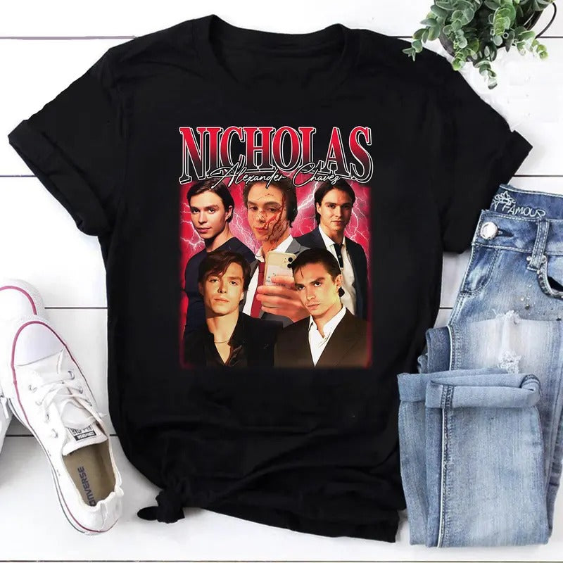 Nicholas Alexander Chavez Vintage Shirt, American Actor Shirt, Spencer Cassadine, Emmy Award Shirt, Drama Series...
