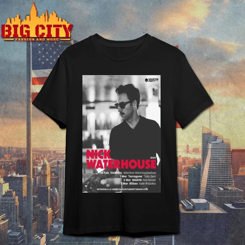 Nick Waterhouse Live Fall 2026 Poster shirt