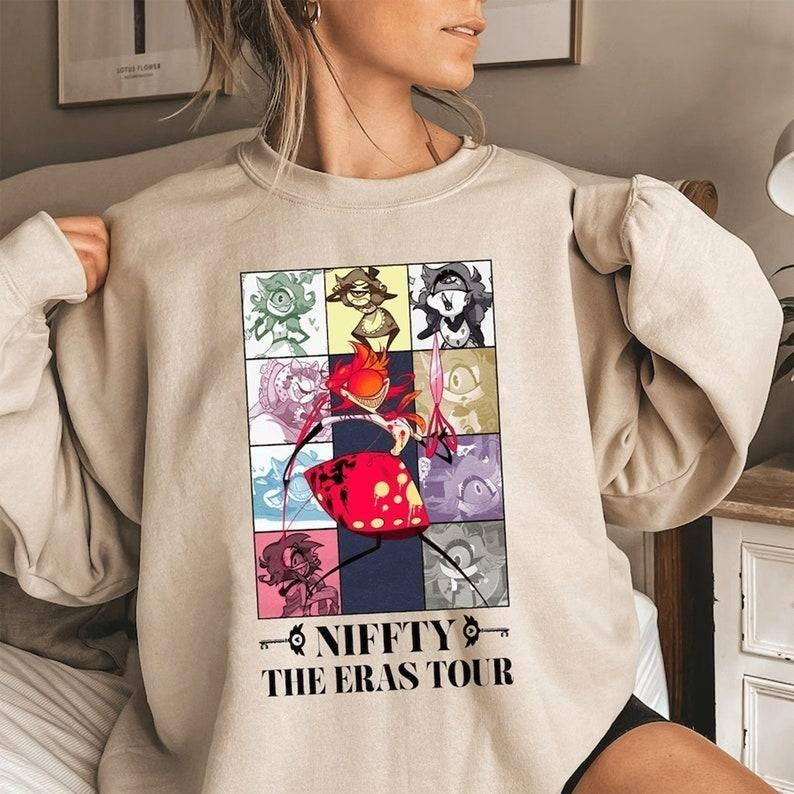 Niffty The Eras Tour Hazbin Hotel Sweatshirt Crewneck T-Shirts, Hoodie | WearSparks.com