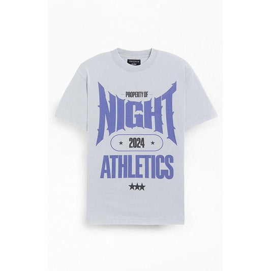 Nightlab Men's Heather Grey Gym T-Shirt - Multicolor Hoodie, Sweatshirt | WearSparks.com