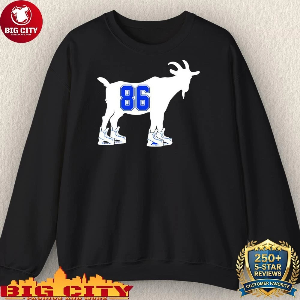 Nikita Kucherov Goat 86 Tampa Bay Lightning Hockey shirt