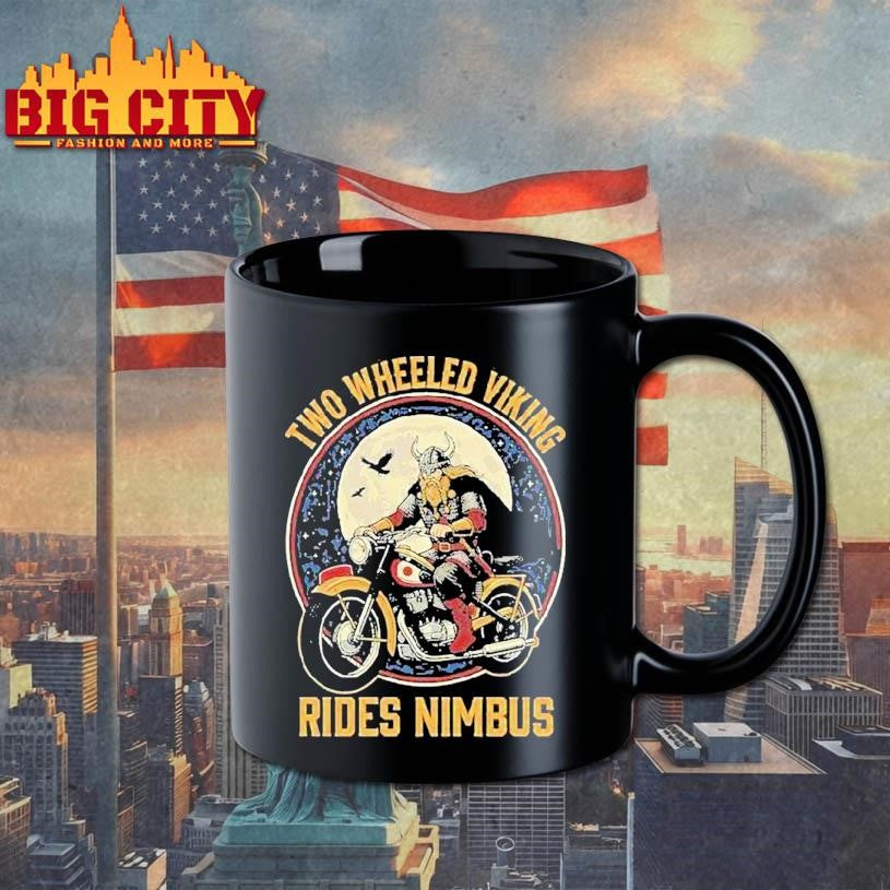 Nimbus Two Wheeled Viking Rides Nimbus Motor Shirt