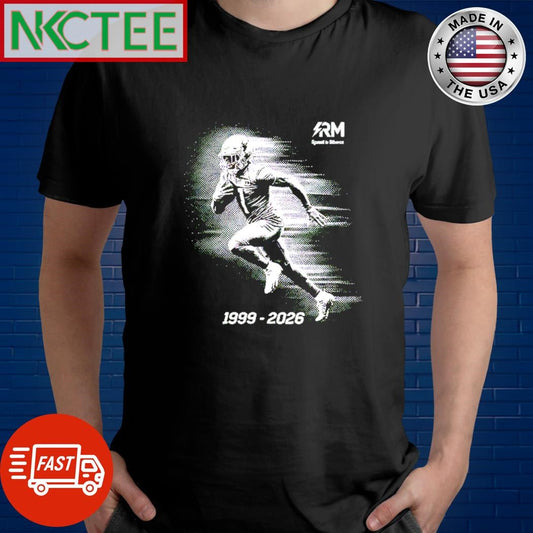 Nkctees The Lightning Blur T-shirt – Rondale Moore Memorial Edition (1999 – 2026)