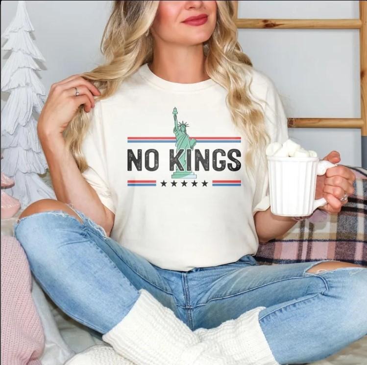No Kings in America Shirt, Equal Rights Shirt, Anti Trump Shirt Hoodie, Sweatshirt | WearSparks.com