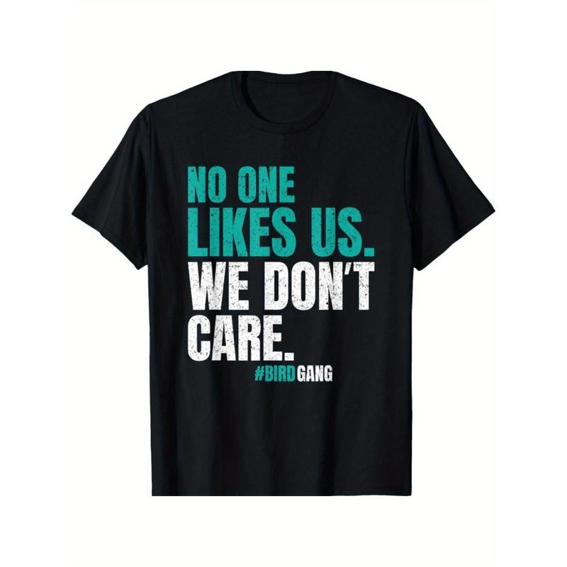 No One Likes Us We Don't Care Motivational Philly Vintage T-Shirt made in usa Hoodie, Sweatshirt | WearSparks.com