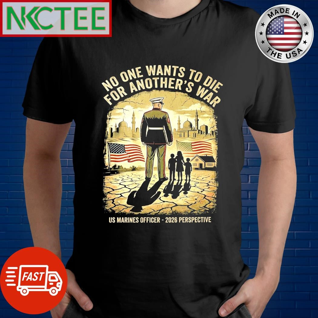 No One Wants To Die Vintage Oversized Tee – US Marines Officer 2026 Perspective