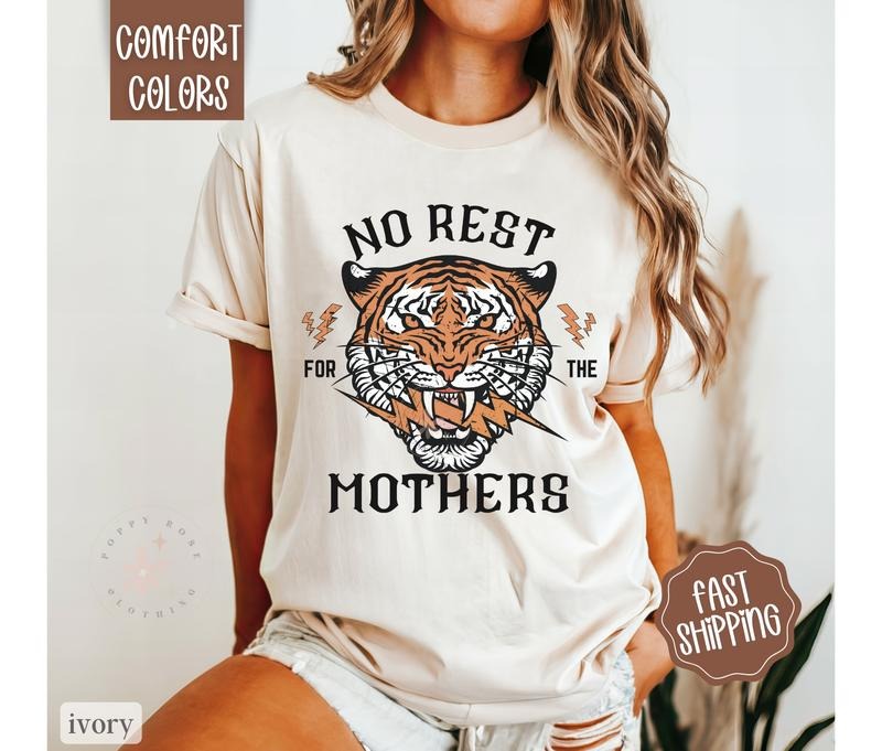 No Rest For The Mother's Shirt, Mama Shirt Womenswear Hoodie, Sweatshirt | WearSparks.com