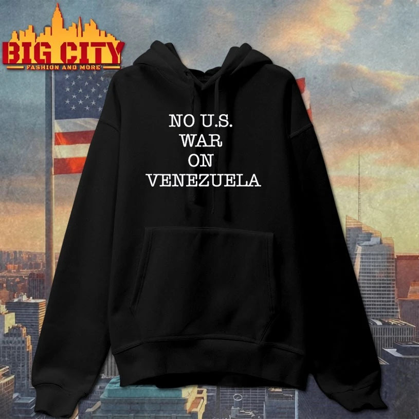 No US war on Venezuela text shirt
