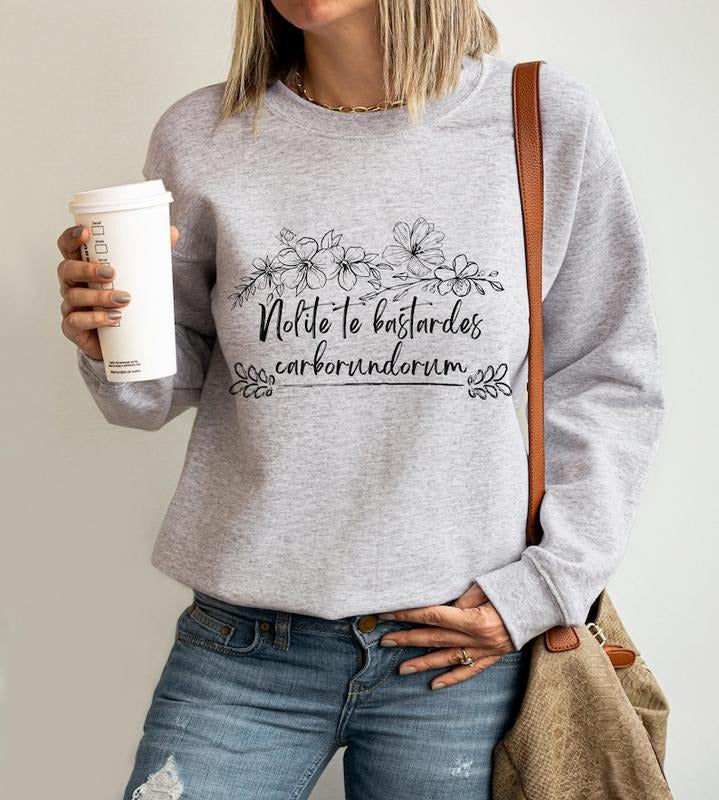 Nolite Te Bastardes Carborundorum Shirt, Anti Maga Activist Tshirt, Subtle Feminist Shirt, Subtle Women's Rights, Subtle...
