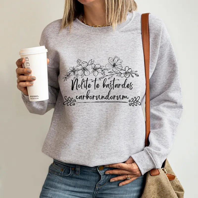 Nolite Te Bastardes Carborundorum Shirt, Anti Maga Activist Tshirt, Subtle Feminist Shirt, Subtle Women's Rights, Subtle...
