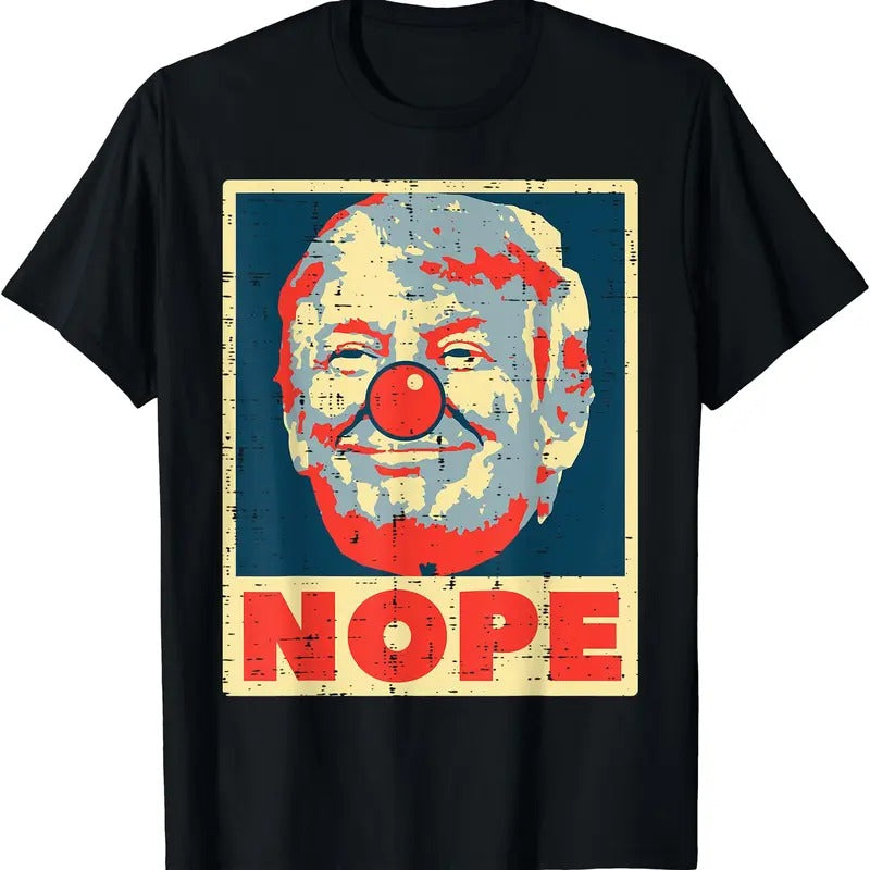 Nope Trump Clown Vintage Retro Impeach T-Shirt Hoodie, Sweatshirt | WearSparks.com