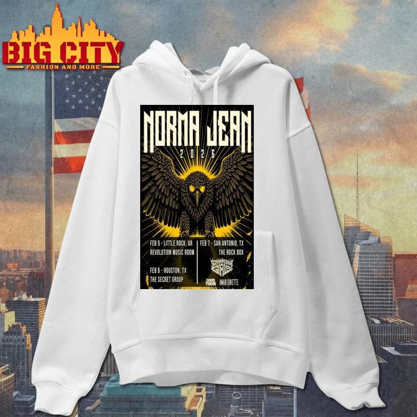 Norma Jean Fall Tour 2026 Poster shirt