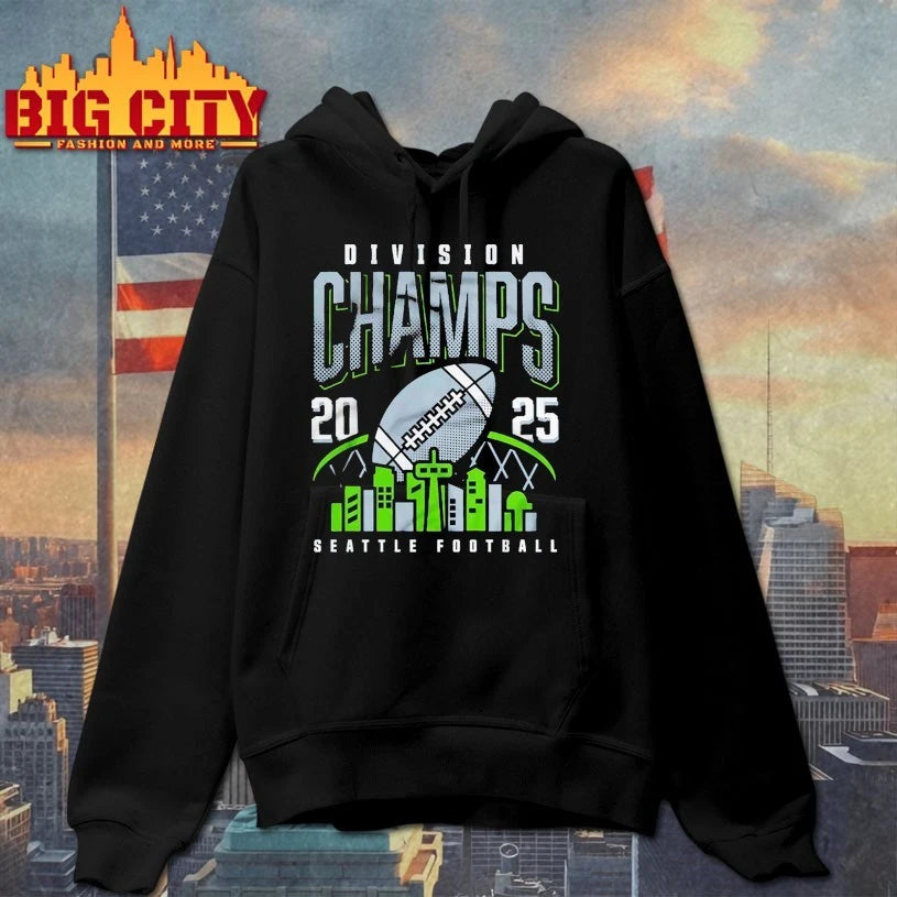 Northwest Royalty 2025 Division Champs Seattle Football Skyline shirt