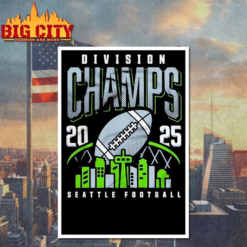 Northwest Royalty 2025 Division Champs Seattle Football Skyline shirt