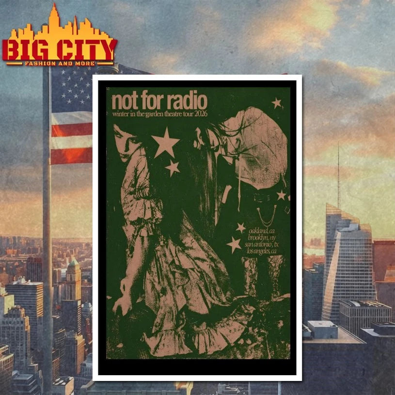 Not For Radio Winter Tour 2026 Poster shirt