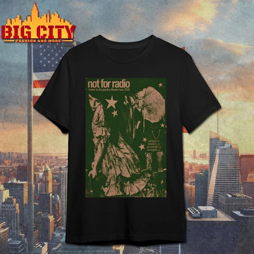 Not For Radio Winter Tour 2026 Poster shirt