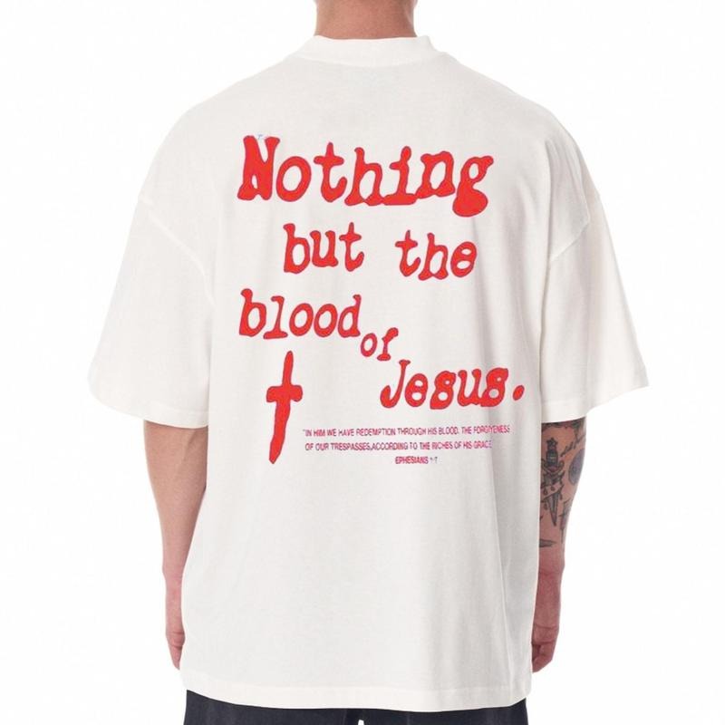 Nothing But The Blood of Jesus Bible Verse Ephesians 1:7-14 Back Side Unisex Shirt, Religious Tee, Jesus Apparel Hoodie,...